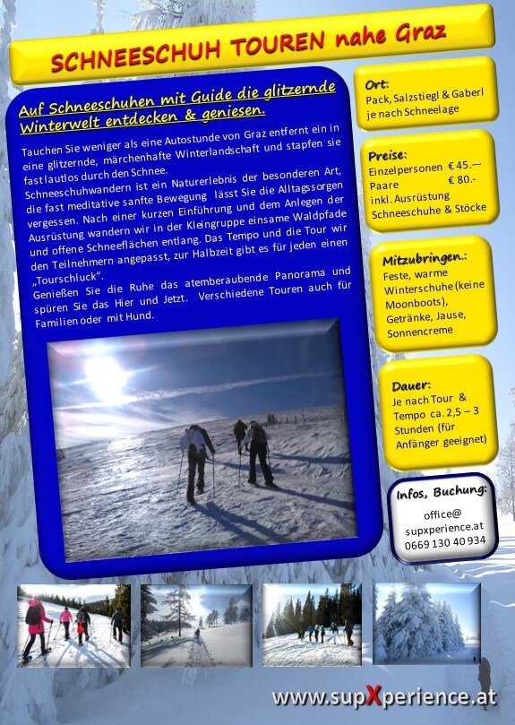 Schneeschuhwandern