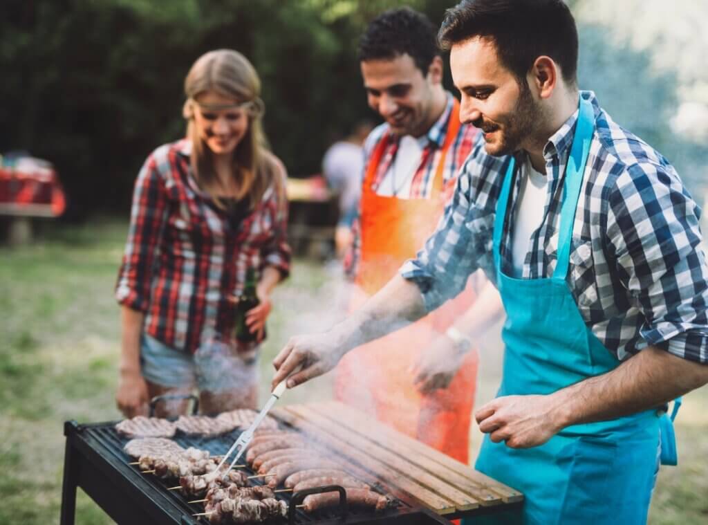 Grillen in Auwiesn